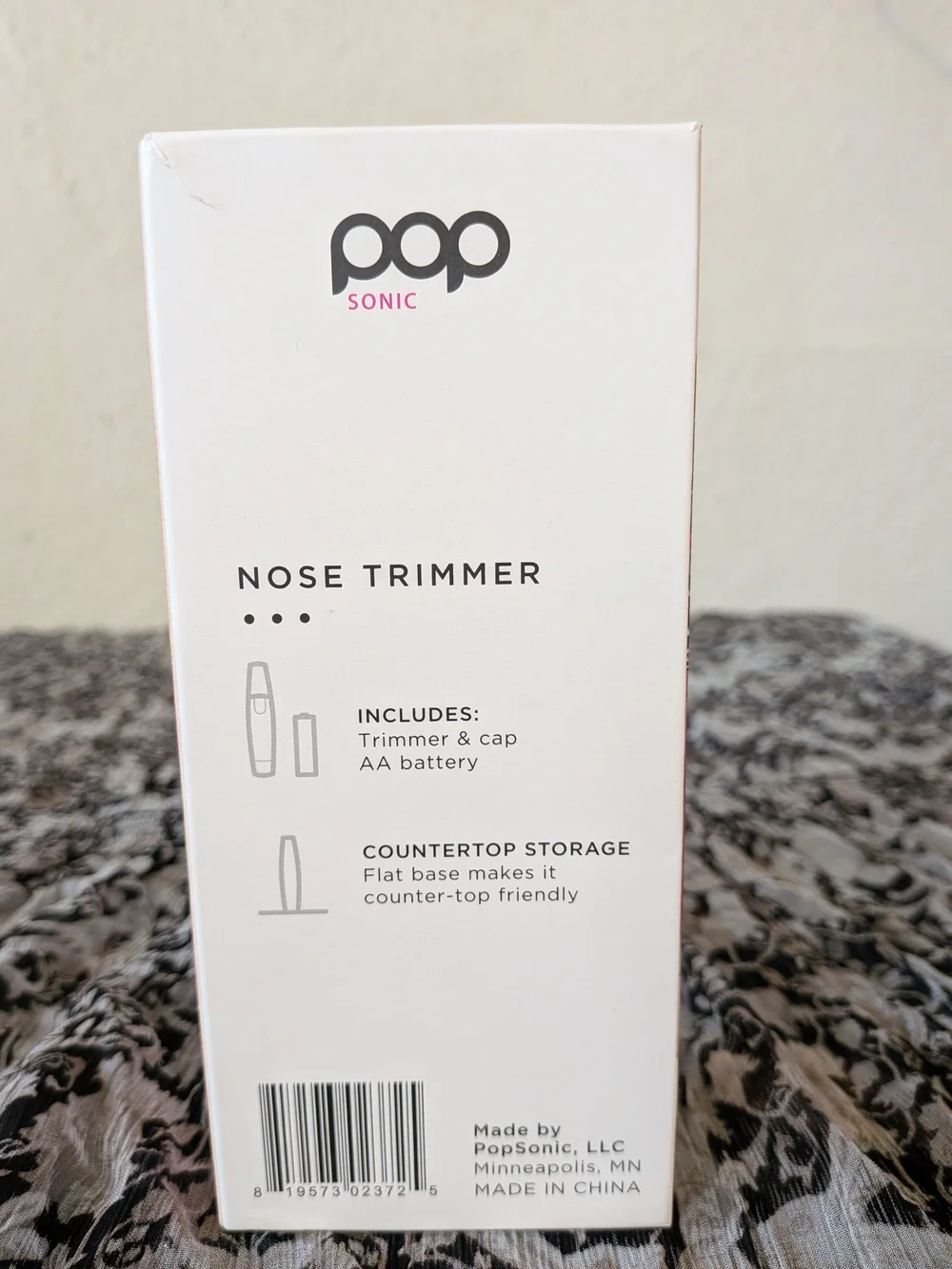 Pop Sonic Pink Nose Trimmer for Women